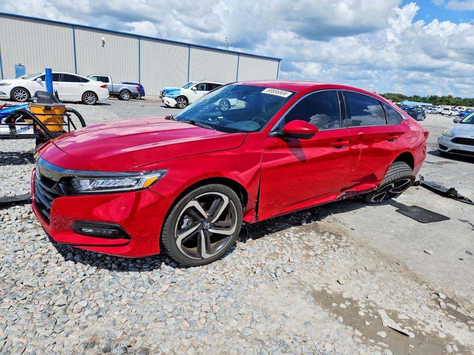 Photo 1 from auction – 2018 HONDA ACCORD with VIN 1HGCV1F35JA110724