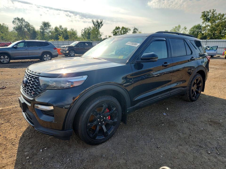 FORD EXPLORER 2022 مع رقم تعريف المركبة 1FM5K8GC3NGA97932 - صورة من المزاد