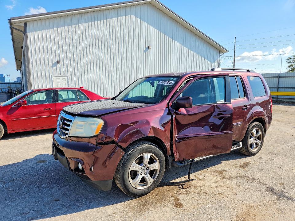 HONDA PILOT 2014 с VIN 5FNYF4H5XEB022539 - Снимка от търг