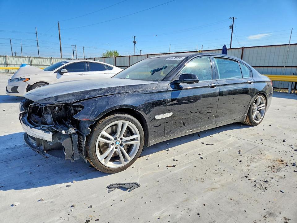 BMW 750 2014 with VIN WBAYE8C53ED134492 - Photo from auction