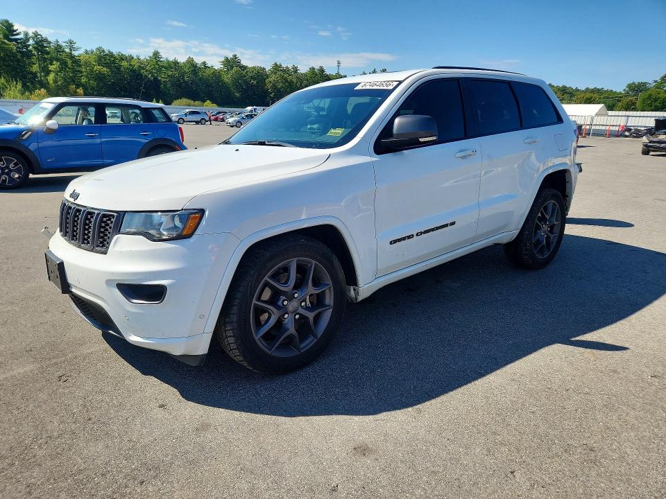 JEEP GRAND CHEROKEE 2021 with VIN 1C4RJFBG4MC855404 - Photo from auction