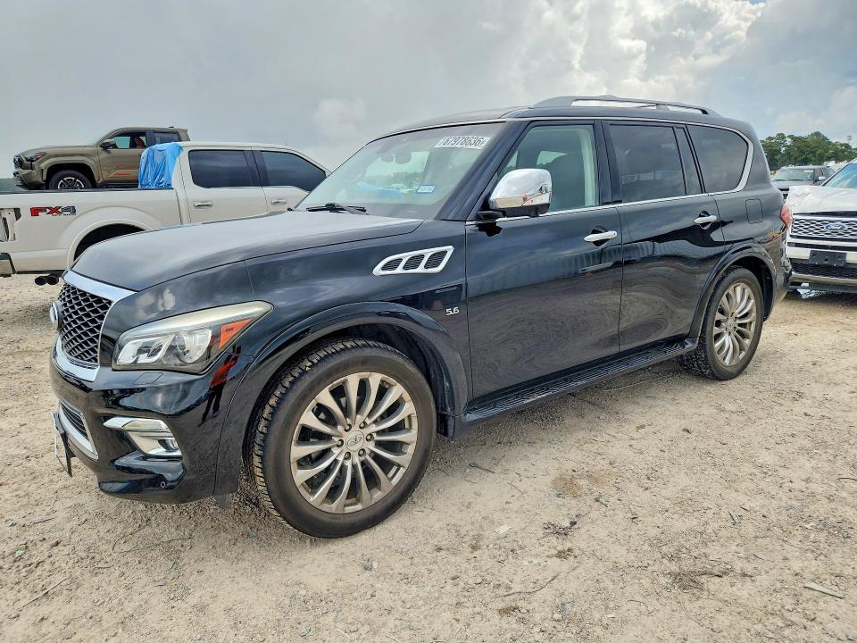 INFINITI QX80 2017 with VIN JN8AZ2NF6H9642575 - Photo from auction