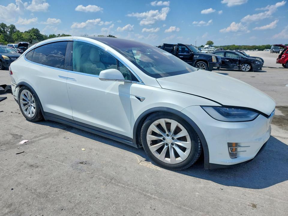 Photo 4 from auction – 2019 TESLA MODEL X with VIN 5YJXCAE25KF181347