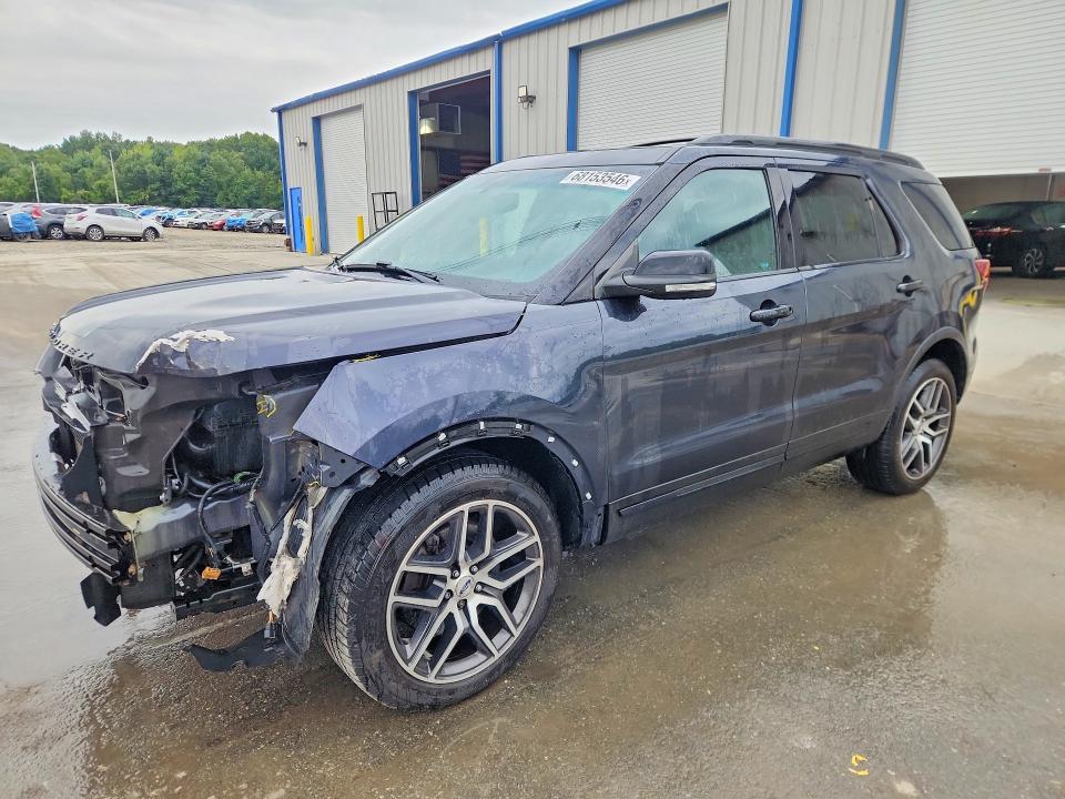 FORD EXPLORER 2017 with VIN 1FM5K8GT0HGB75250 - Photo from auction