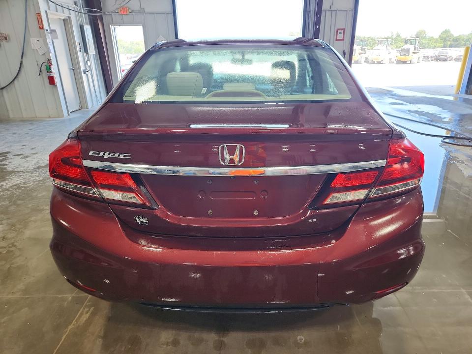 Photo 6 from auction – 2014 HONDA CIVIC with VIN 19XFB2F53EE041756
