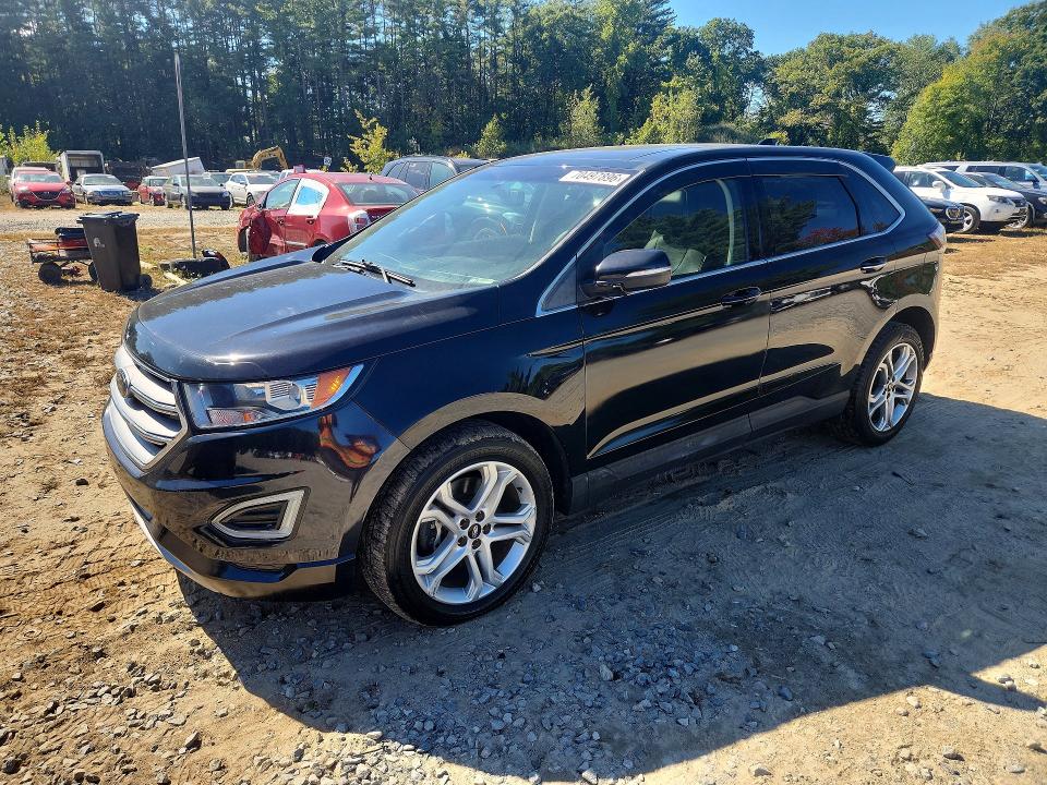 FORD EDGE 2017 with VIN 2FMPK4K91HBB86391 - Photo from auction