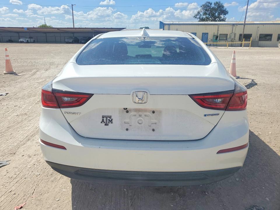 Photo 6 from auction – 2019 HONDA INSIGHT with VIN 19XZE4F55KE025845