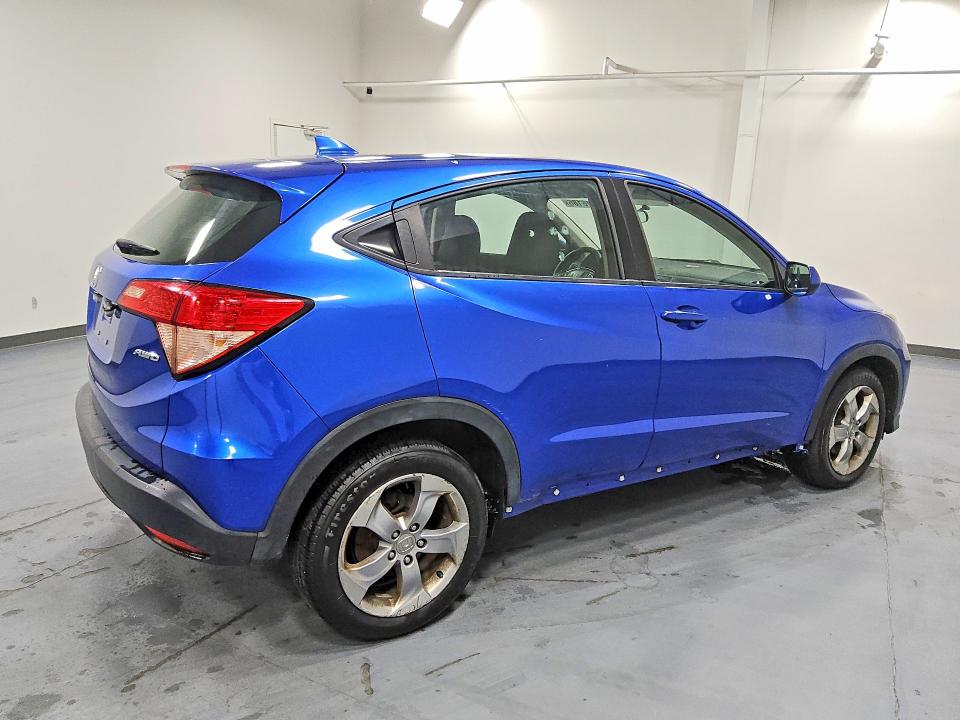 Photo 3 from auction – 2018 HONDA HR-V with VIN 3CZRU6H35JM701722