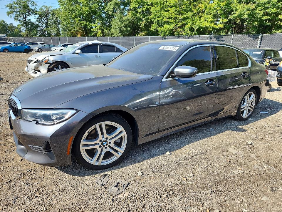 BMW 330XI 2020 with VIN 3MW5R7J00L8B09861 - Photo from auction