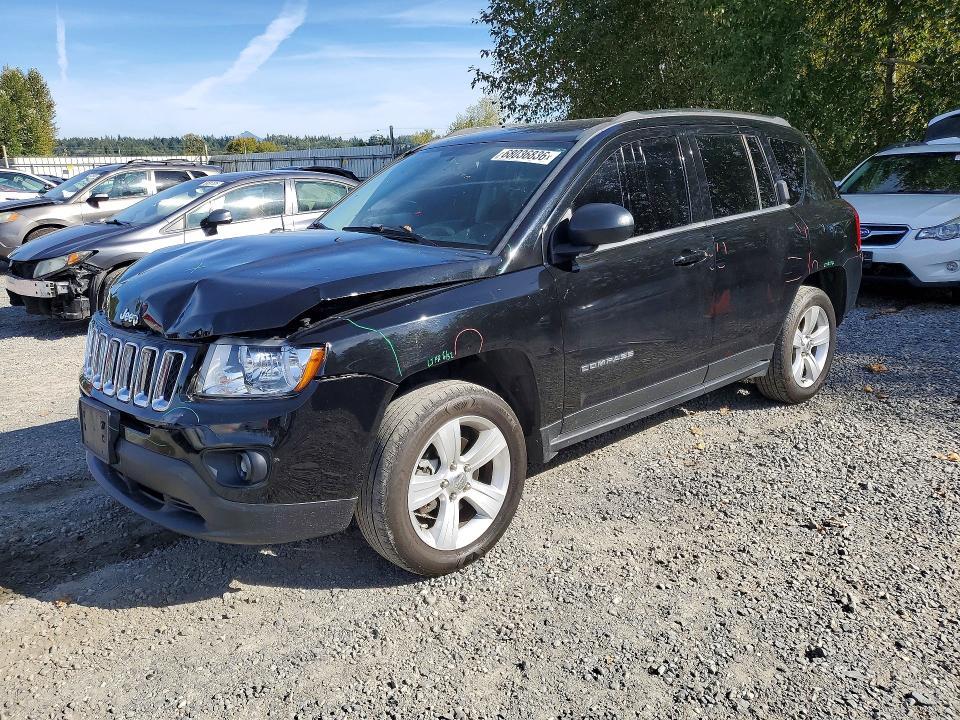 JEEP COMPASS 2012 with VIN 1C4NJDBB1CD564410 - Photo from auction