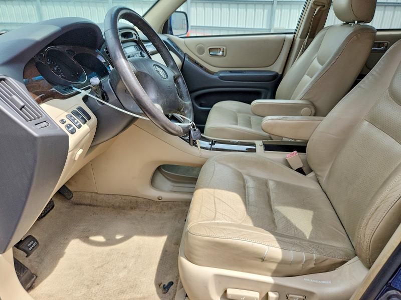 Photo 7 from auction – 2003 TOYOTA HIGHLANDER with VIN JTEHF21A830100657