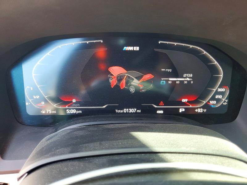 Photo 9 from auction – 2025 BMW M8 with VIN WBSGV0C06SCW12936