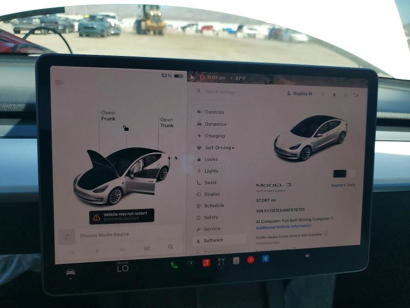 Фото 9 с аукциона – 2021 TESLA MODEL 3 с VIN 5YJ3E1EA4MF978725