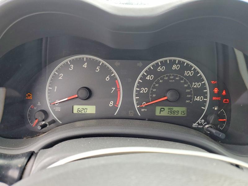 Photo 9 from auction – 2009 TOYOTA COROLLA with VIN JTDBL40E49J024201