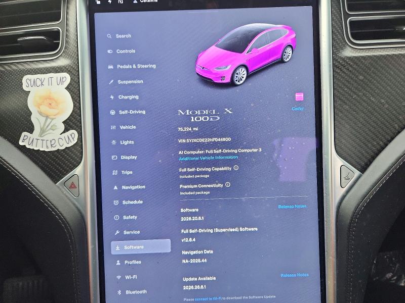 Foto 9 de la subasta – 2017 TESLA MODEL X con VIN 5YJXCDE22HF044800