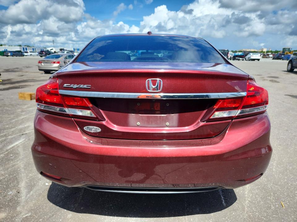 Снимка 6 от търг – 2013 HONDA CIVIC с VIN 19XFB2F92DE058288