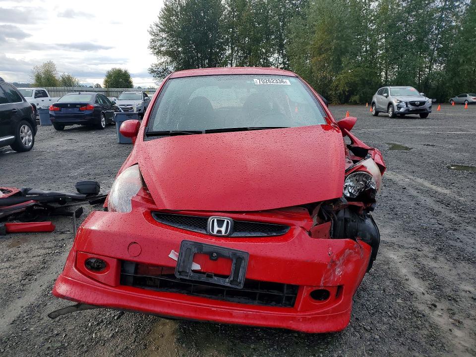 Photo 5 from auction – 2007 HONDA FIT with VIN JHMGD37637S000294