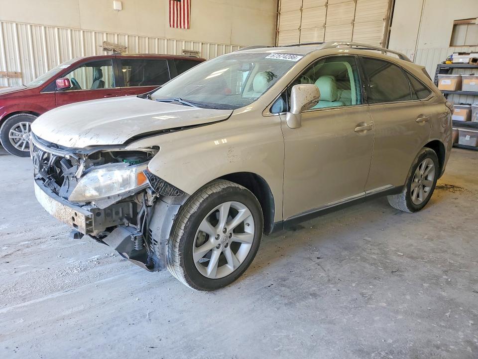 LEXUS RX 2012 with VIN 2T2ZK1BA6CC071660 - Photo from auction