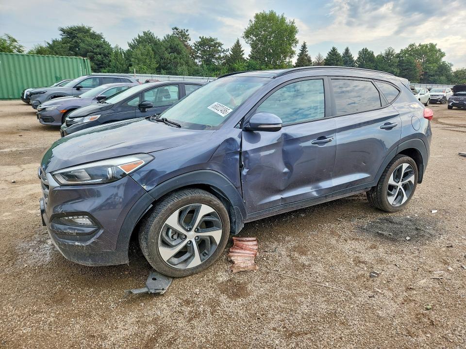 HYUNDAI TUCSON 2018 with VIN KM8J3CA26JU776376 - Photo from auction