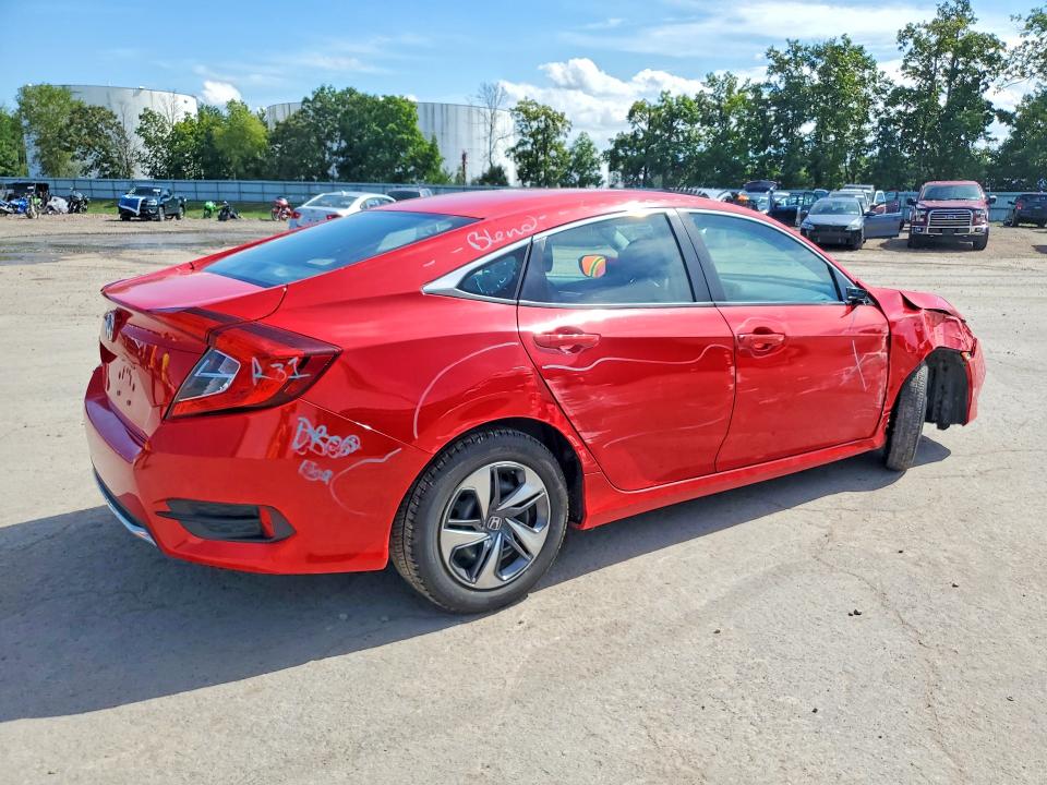Photo 3 from auction – 2020 HONDA CIVIC with VIN 2HGFC2F6XLH595093