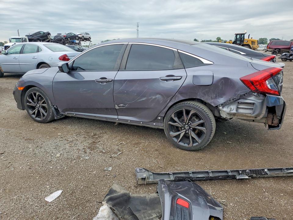 Photo 2 from auction – 2020 HONDA CIVIC with VIN 2HGFC2F88LH027555