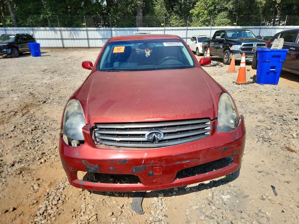 Photo 5 from auction – 2005 INFINITI G35 with VIN JNKCV51E95M220712