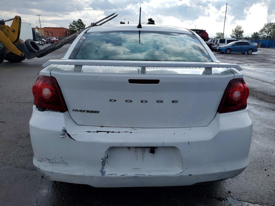 Photo 6 from auction – 2012 DODGE AVENGER with VIN 1C3CDZAG1CN329657