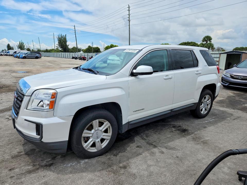 GMC TERRAIN 2016 with VIN 2GKALMEK7G6175834 - Photo from auction
