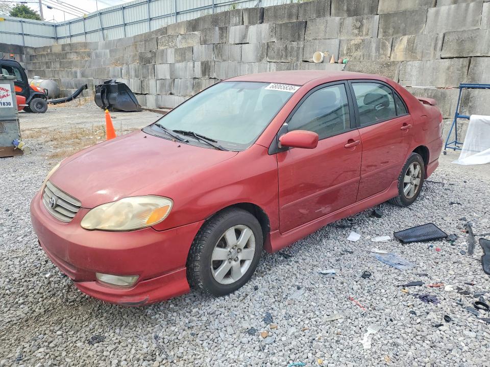 TOYOTA COROLLA 2004 with VIN 2T1BR32E54C230735 - Photo from auction