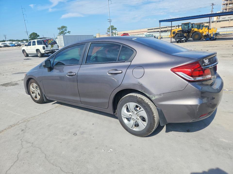 Photo 2 from auction – 2013 HONDA CIVIC with VIN 19XFB2F53DE086338
