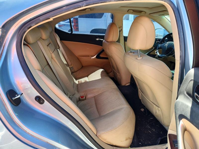 Photo 10 from auction – 2008 LEXUS IS 250 with VIN JTHBK262285059605
