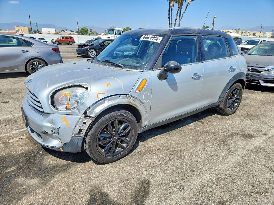 MINI COOPER 2012 with VIN WMWZB3C59CWM03726 - Photo from auction