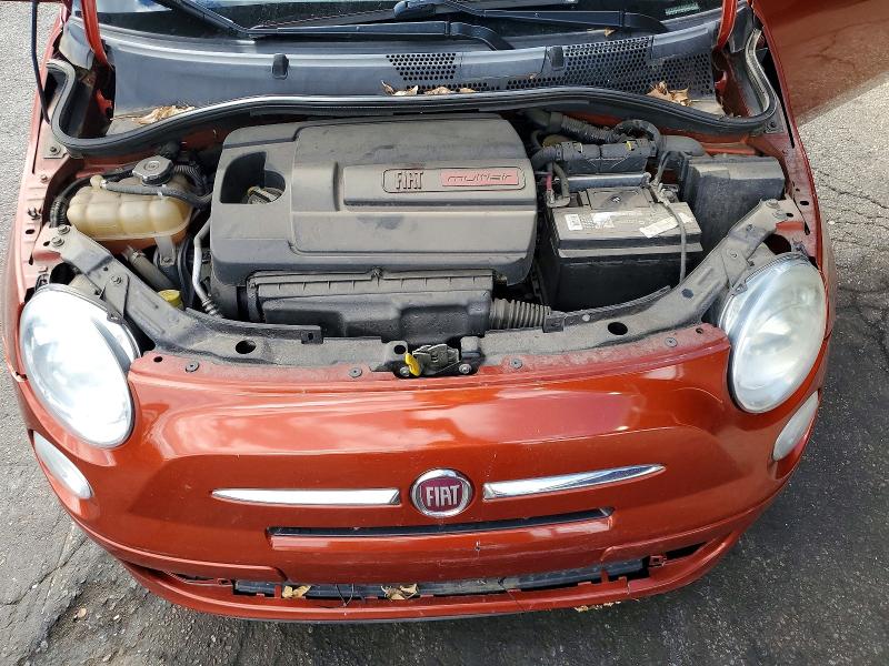 Photo 11 from auction – 2012 FIAT 500 with VIN 3C3CFFAR2CT291401