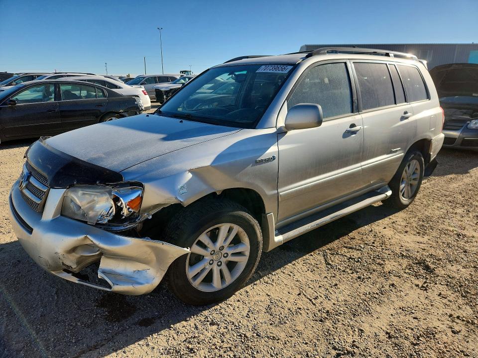 TOYOTA HIGHLANDER 2007 مع رقم تعريف المركبة JTEEW21AX70046383 - صورة من المزاد