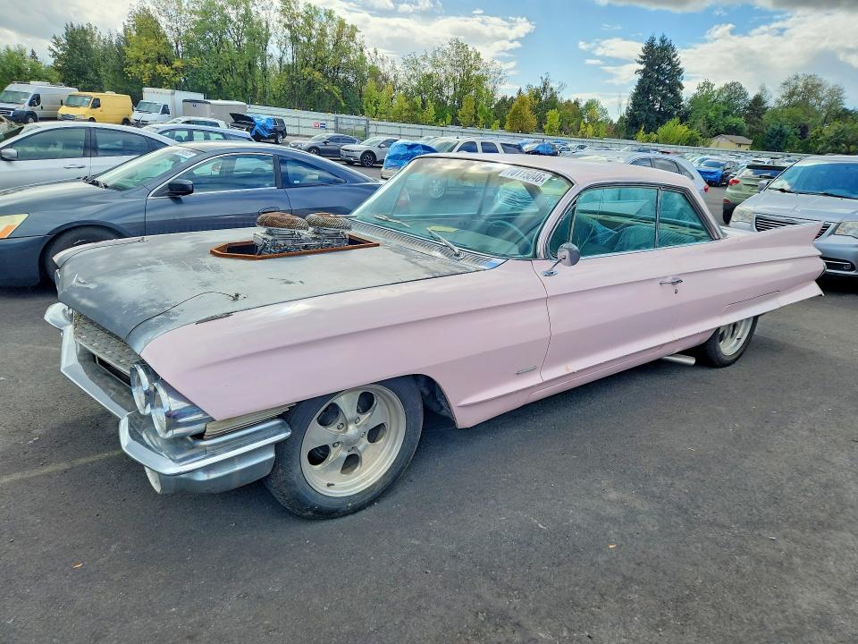 Photo 1 from auction – 1961 CADILLAC COOP DEVILLE with VIN 61G082831