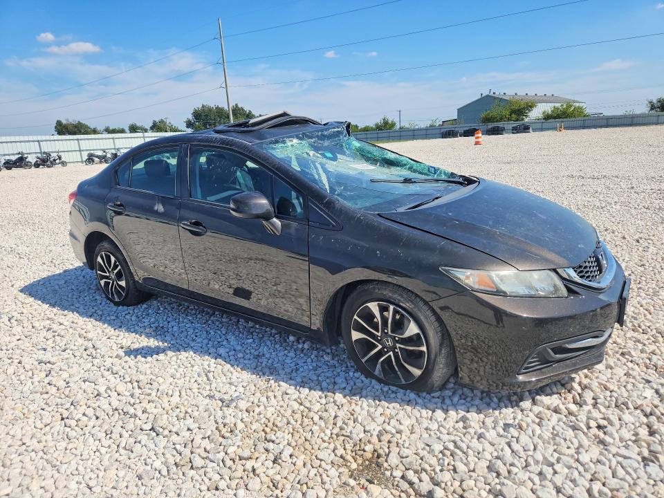 Снимка 4 от търг – 2013 HONDA CIVIC с VIN 19XFB2F88DE009233