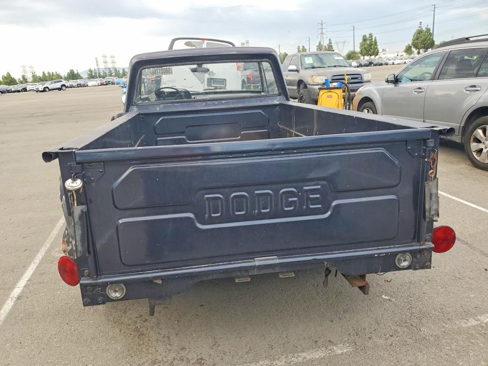 Photo 6 from auction – 1967 DODGE D-200 with VIN 1281733666