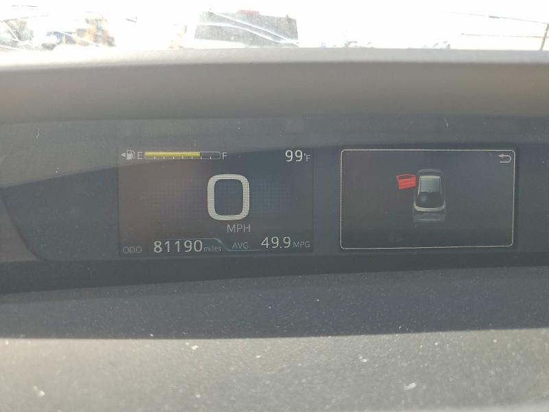 Photo 9 from auction – 2021 TOYOTA PRIUS with VIN JTDKAMFU0M3131179