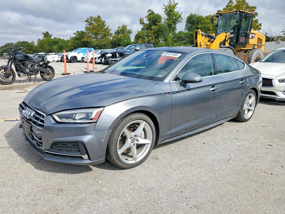 AUDI A5 2018 с VIN WAUENCF53JA130455 - Снимка от търг
