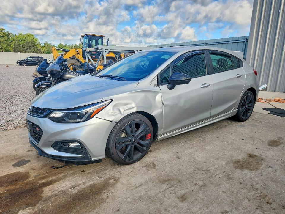 CHEVROLET CRUZE 2018 with VIN 3G1BE6SM3JS518460 - Photo from auction