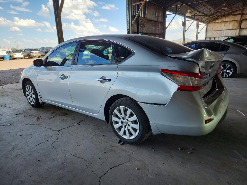 Photo 2 from auction – 2015 NISSAN SENTRA with VIN 3N1AB7AP0FL692973