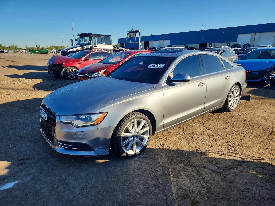 AUDI A6 2013 z numerem VIN WAUGFAFC4DN129658 - Zdjęcie z aukcji