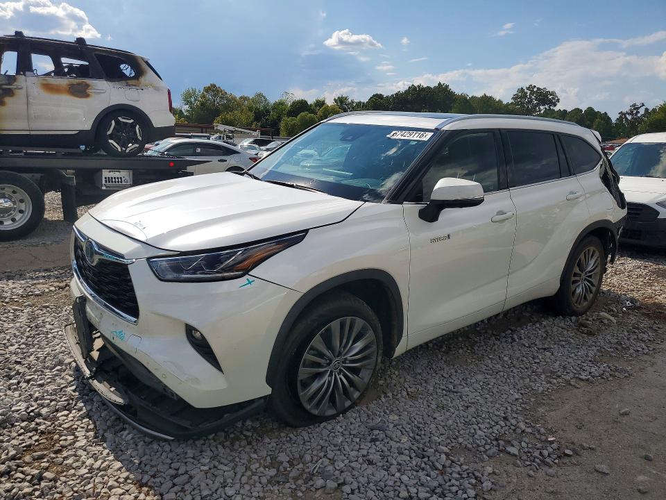 TOYOTA HIGHLANDER 2021 with VIN 5TDFARAH8MS008754 - Photo from auction