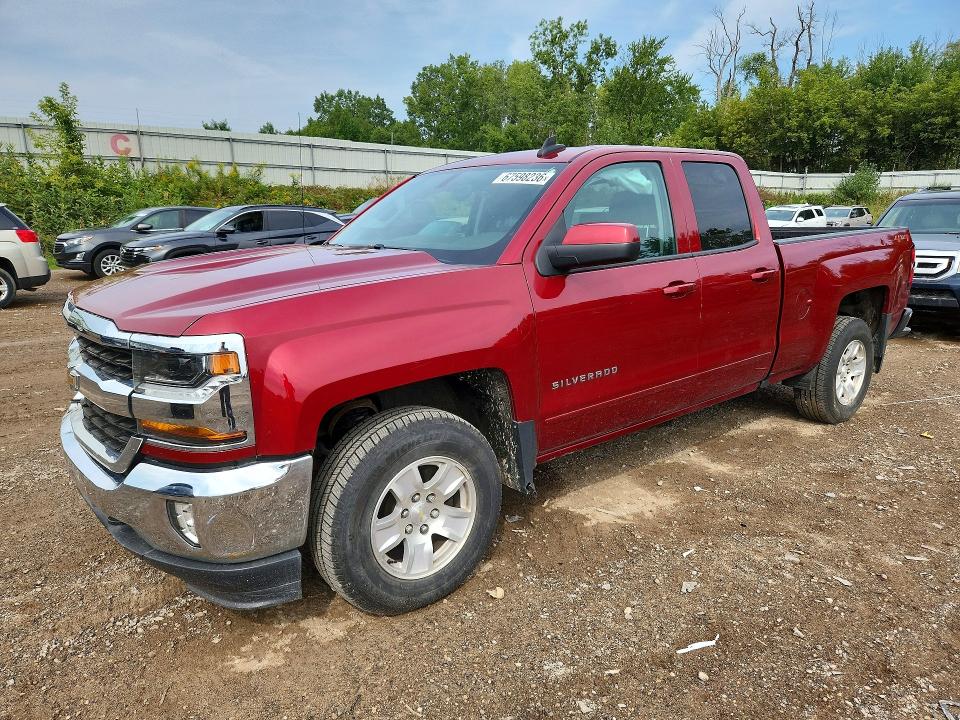 CHEVROLET SILVERADO 2018 with VIN 2GCVKREC5J1100463 - Photo from auction