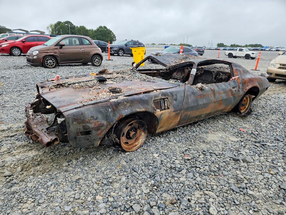 PONTIAC FIREBIRD 1974 with VIN 2V87Y4N161677 - Photo from auction