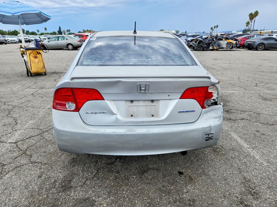 Photo 6 from auction – 2006 HONDA CIVIC with VIN JHMFA36266S028673