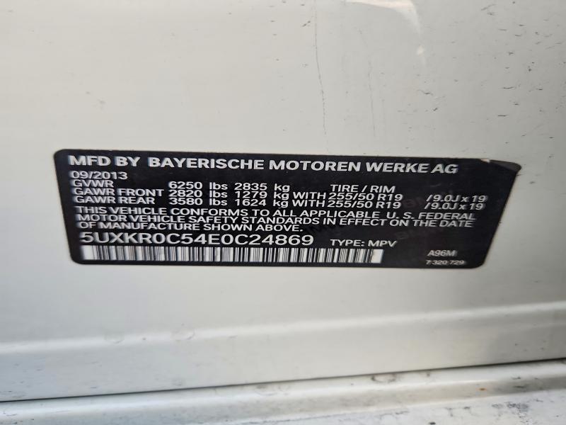 Foto 14 de la subasta – 2014 BMW X5 con VIN 5UXKR0C54E0C24869