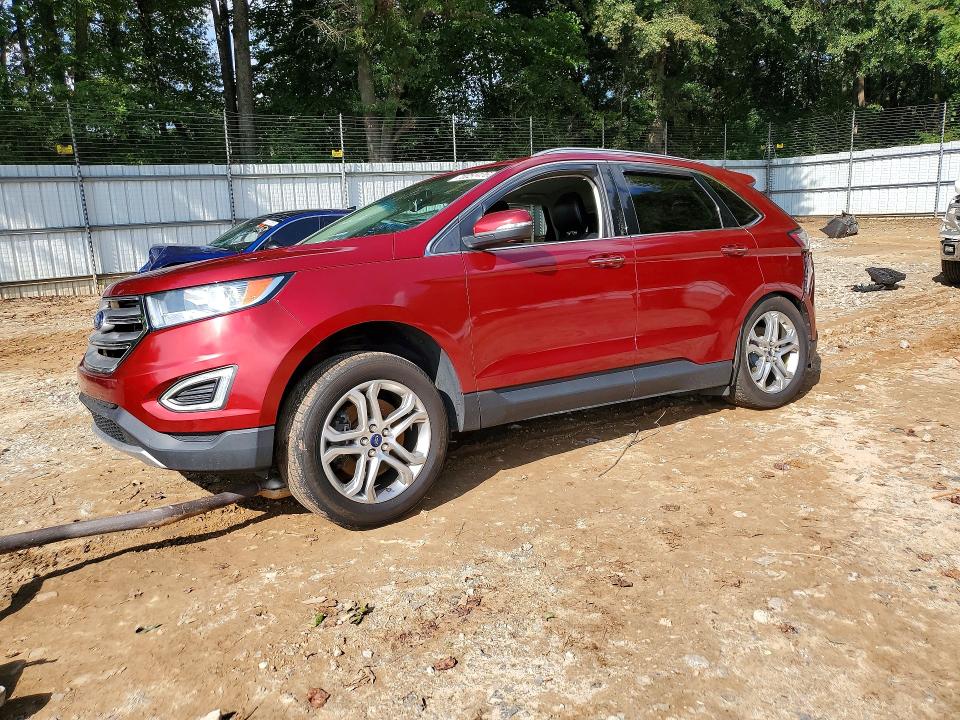 FORD EDGE 2015 с VIN 2FMTK4K91FBB50857 - Снимка от търг