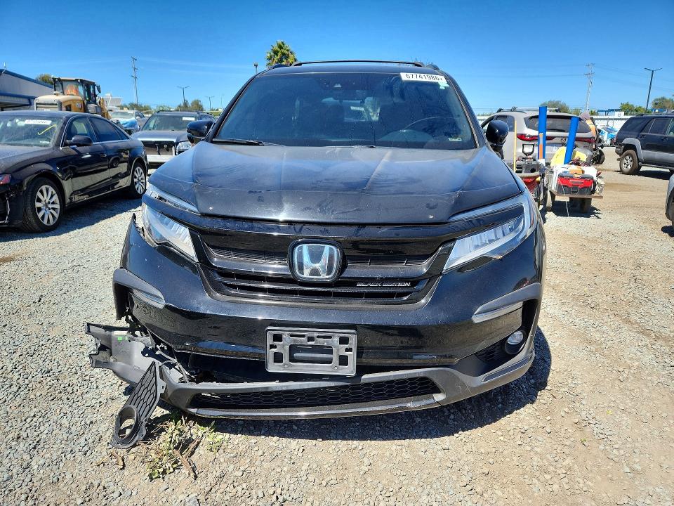 Photo 5 from auction – 2020 HONDA PILOT with VIN 5FNYF6H76LB045911