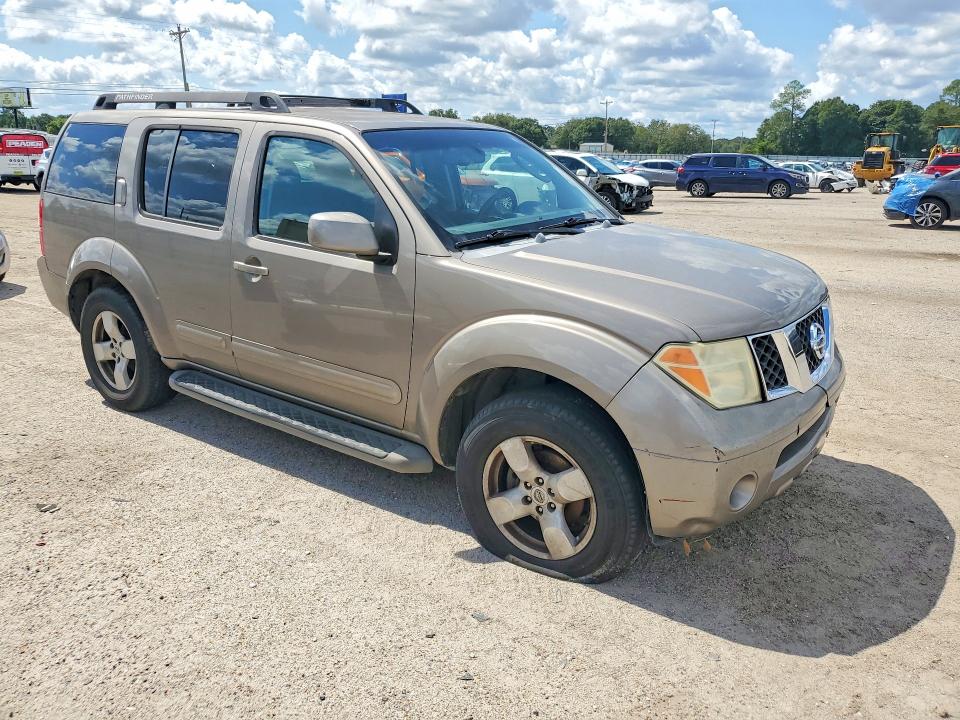 Photo 4 from auction – 2007 NISSAN PATHFINDER with VIN 5N1AR18U47C622578